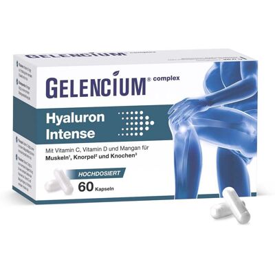 Gelencium Hyaluron Intense hochdos.Vitamin C Kaps. 60 St Kapseln Gelencium Hyaluron Intense hochdos.Vitamin C Kaps. 60 St Kapseln
