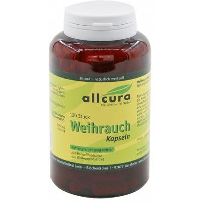 allcura Weihrauch Kapseln 120 St allcura Weihrauch Kapseln 120 St