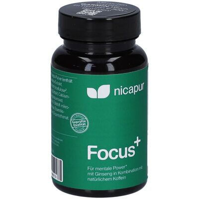 Nicapur Focus+ Kapseln 60 St Nicapur Focus+ Kapseln 60 St