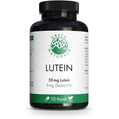 Green Naturals Lutein 50mg+5mg Zeaxanthin veg.Kps. 120 St Kapseln Green Naturals Lutein 50mg+5mg Zeaxanthin veg.Kps. 120 St Kapseln