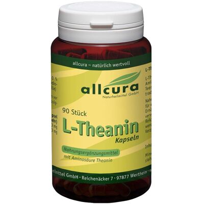 allcura L-Theanin Kapseln 90 St allcura L-Theanin Kapseln 90 St