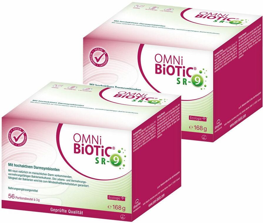 OMNi-LOGiC 2x Omni BiOTiC Sr-9 Pulver Beutel 2x56x3 g