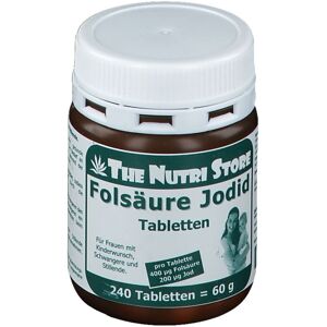 The Nutri Store Folsäure 400+Jod 200 Tabletten 240 St