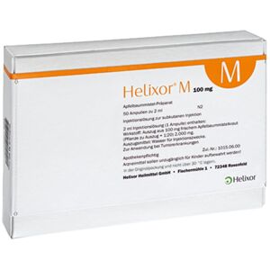 Helixor M Ampullen 100 mg 50 St