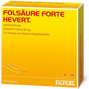 Folsäure Hevert forte Ampullen 100x2 ml