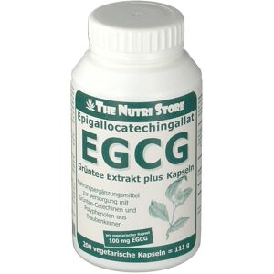 The Nutri Store Egcg 100 mg Grüntee Extrakt plus Kapseln 200 St