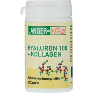 LANGER-vital Hyaluron 100+Kollagen 250 Kapseln 60 St