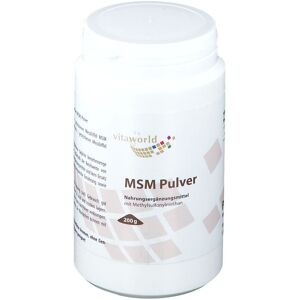 vitaworld MSM 100% rein Pulver 200 g