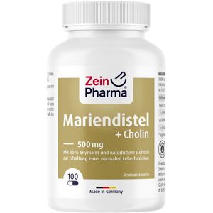 ZeinPharma Mariendistel+Cholin Kapseln 80% Silymarin 100 St