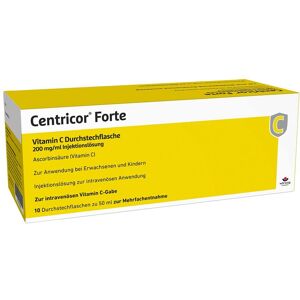 Centicor Centricor Forte Vitamin C Dsfl. 200 mg/ml Inj.-L. 20x50 ml Injektionslösung