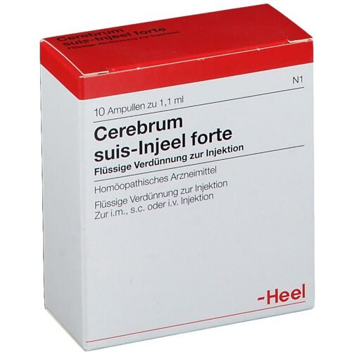 Heel Cerebrum Suis Injeel forte Ampullen 10 St