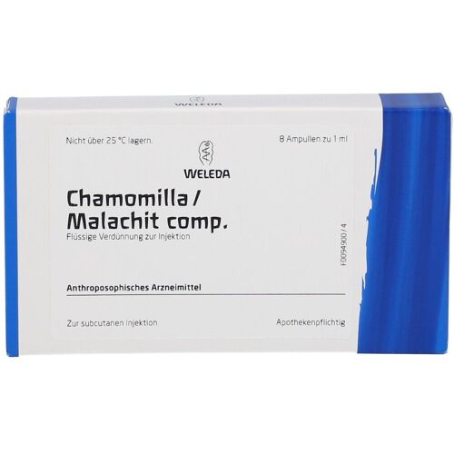 Weleda Chamomilla/Malachit comp.Ampullen 8x1 ml Ampullen