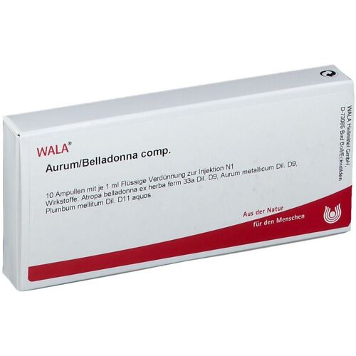 WALA Aurum/Belladonna comp.Ampullen 10x1 ml Ampullen