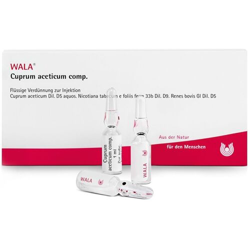 WALA Cuprum Aceticum COMP.Ampullen 10x1 ml Ampullen