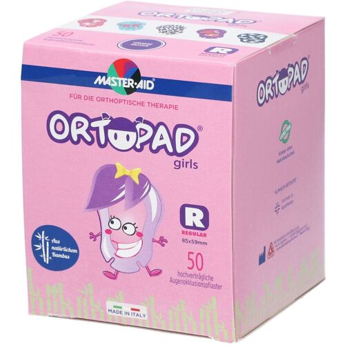 Ortopad for girls regular Augenokklusionspflaster 50 St Pflaster