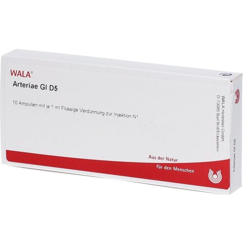 WALA Arteriae GL D 5 Ampullen 10x1 ml