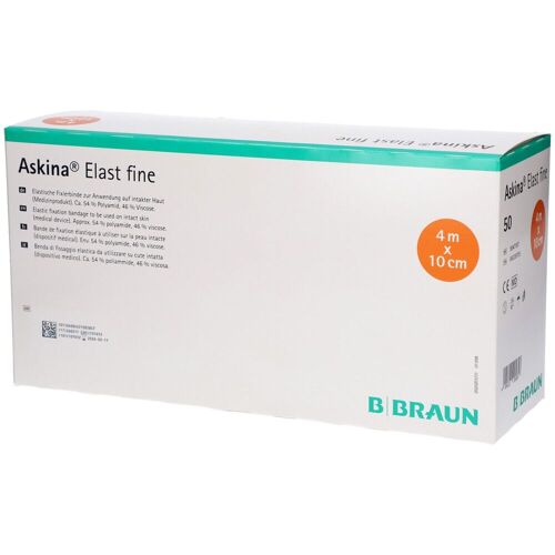 Askina Elast Fine Binde 10 cmx4 m lose 50 St Binden