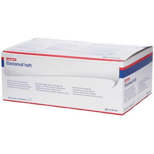 Elastomull haft 10 cmx20 m Fixierbinde 6 St Binden
