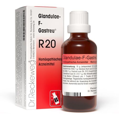 Dr. Reckeweg GLANDULAE-F-Gastreu R20 Mischung 50 ml