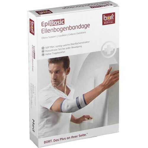 Bort EpiBasic Bandage S silber 1 St Bandage(s)