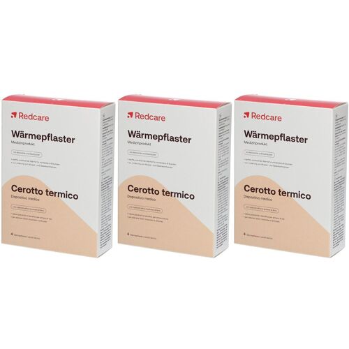 Redcare von Shop Apotheke Waermepflaster Redcare 3er-Pack 3x4 St Pflaster