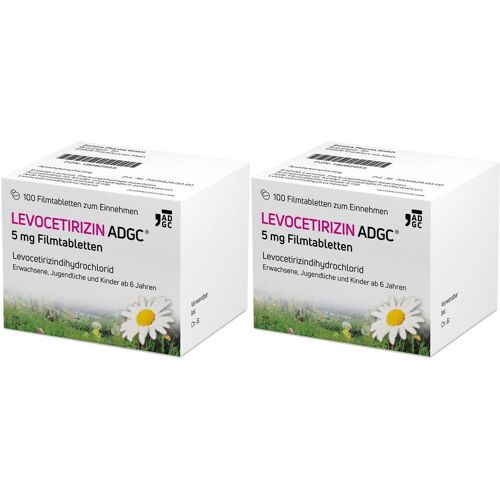 Zentiva Levocetirizin Adgc 5MG FTA Doppelpack 2x100 St Filmtabletten