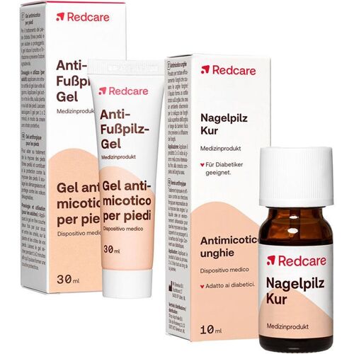 Redcare von Shop Apotheke Redcare bei Fuß- & Nagelpilz 30+10 ml Set