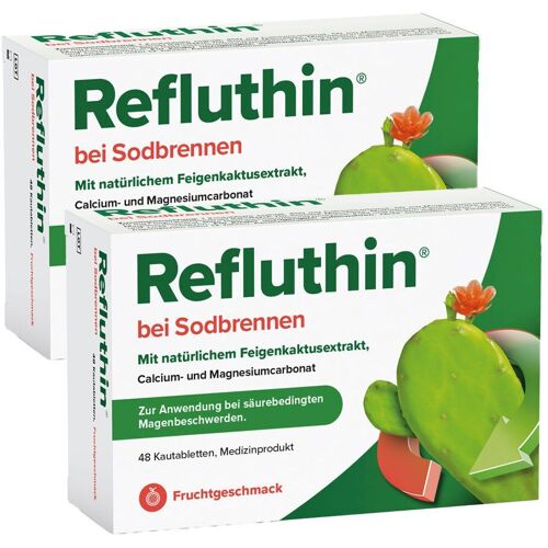 Refluthin 2x 48 Frucht 2x48 St Kautabletten