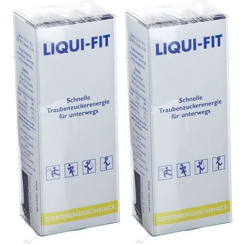 LIQUI-FIT Liqui FIT flüssige Zuckerlösung Lemon Beutel 2x 2x12 St