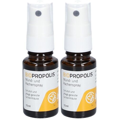 Beecraft Propolis Mund- und Rachenspray 2x 2x15 ml Spray