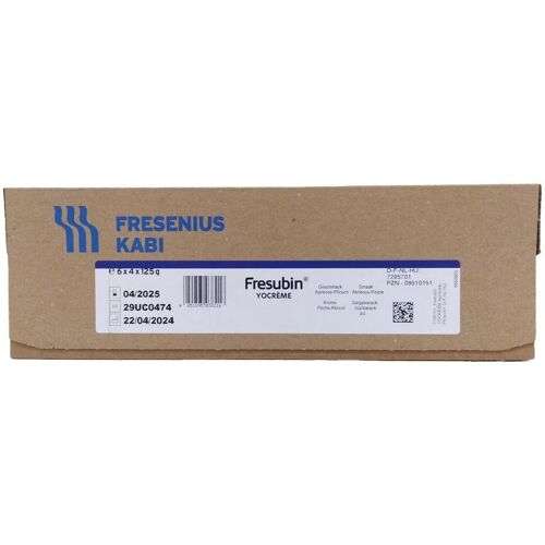 Fresubin YOcreme Aprikose Pfirsich 24x125 g Creme