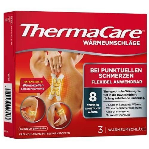 Thermacare bei punktuellen Schmerzen 3 St Bandage(s)