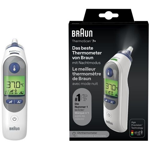 Braun Thermoscan 7+ Infrarot-Ohrthermometer 1 St
