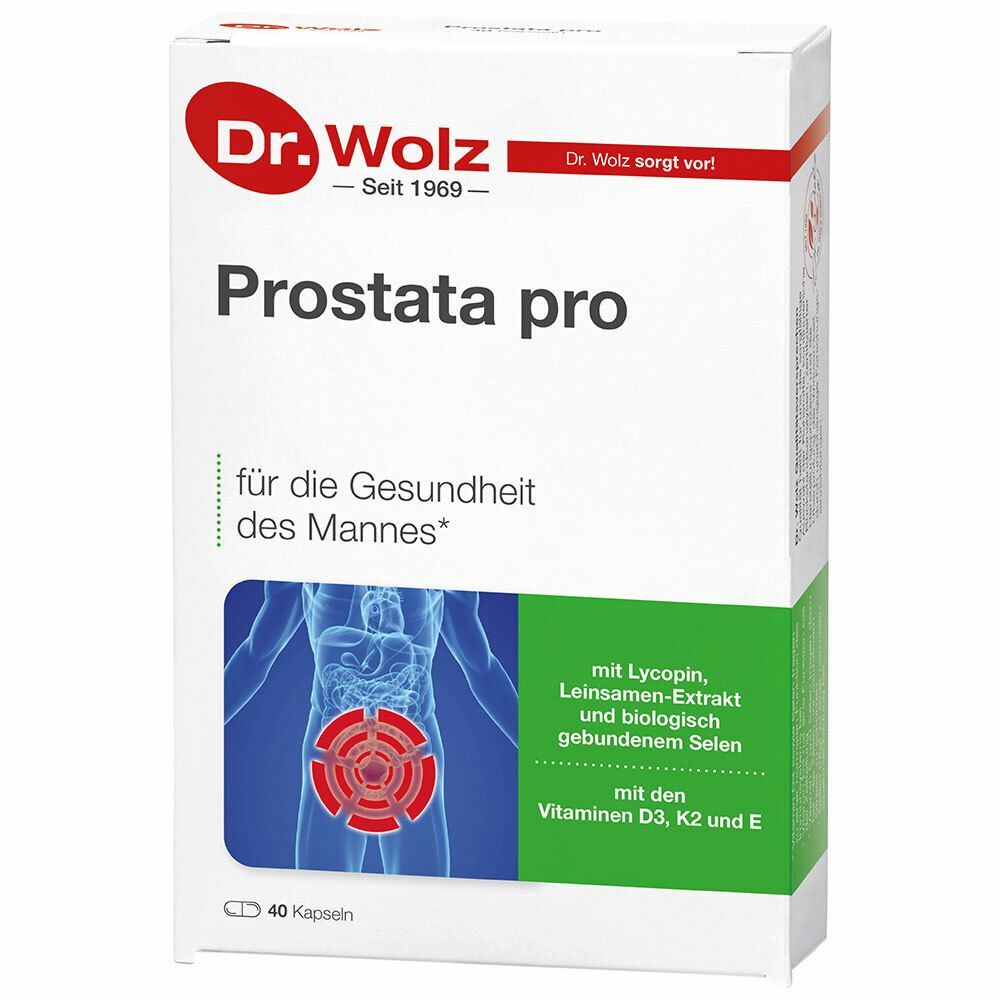 Dr. Wolz Prostata PRO Dr.Wolz Kapseln 2x20 St