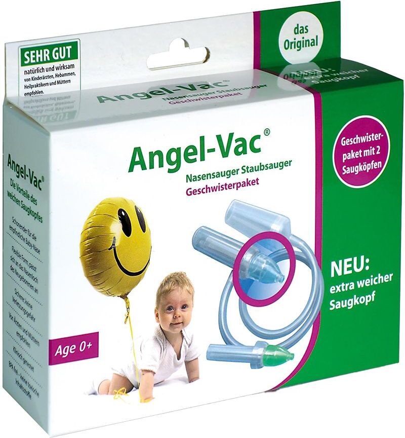 Angel-Vac Nasensauger Geschwister Paket 1 St Sauger