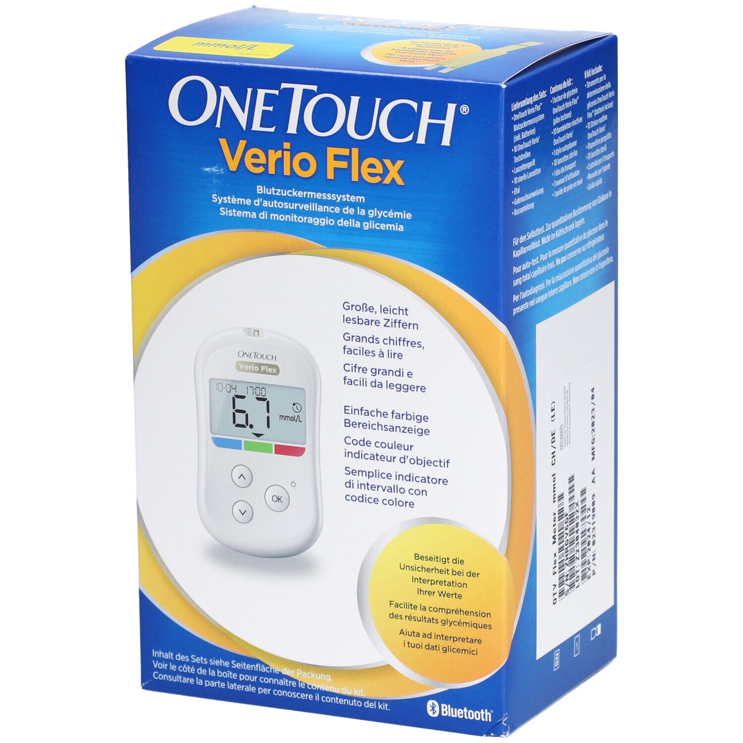 ONETOUCH ONE Touch Verio Flex Blutzuckermesssystem mmol/l 1 St Gerät