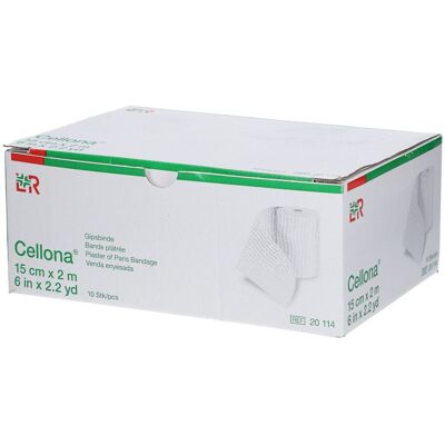Lohmann & Rauscher Cellona Gipsbinden 15 cmx2 m 10 St Binden Lohmann & Rauscher Cellona Gipsbinden 15 cmx2 m 10 St Binden