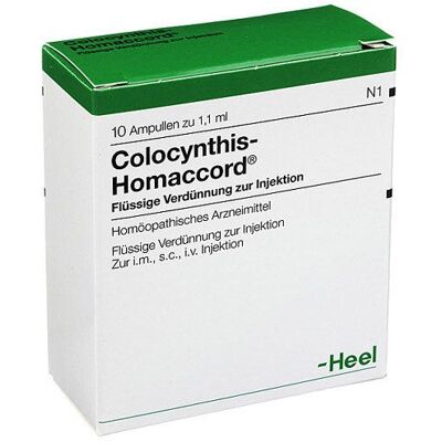 Biologische Heilmittel Heel GmbH Colocynthis Homaccord Ampullen - Homöopathisches Mittel Biologische Heilmittel Heel GmbH Colocynthis Homaccord Ampullen - Homöopathisches Mittel