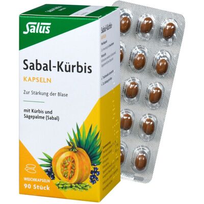 Salus Kräuter-Kapseln - Kürbis & Sägepalme - Blasenpflege Salus Kräuter-Kapseln - Kürbis & Sägepalme - Blasenpflege