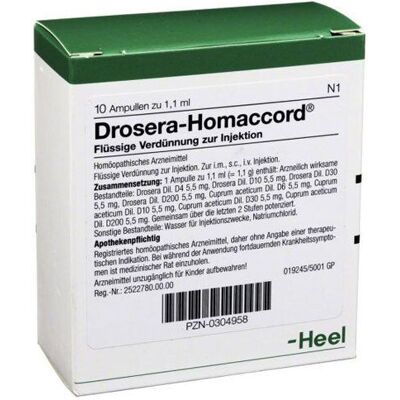 Biologische Heilmittel Heel Drosera Homaccord - Homöopathisches Arzneimittel Biologische Heilmittel Heel Drosera Homaccord - Homöopathisches Arzneimittel