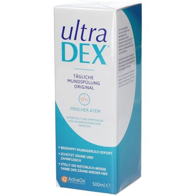 Ultradex Mundspülung antibakteriell - 500 ml Ultradex Mundspülung antibakteriell - 500 ml