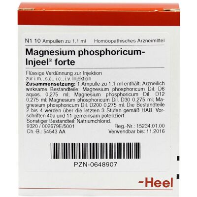 Heel Magnesium Phosphoricum Injeel forte - Homöopathisches Arzneimittel Heel Magnesium Phosphoricum Injeel forte - Homöopathisches Arzneimittel
