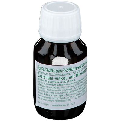 Castellani viskos m. Miconazol Lösung 50 ml Castellani viskos m. Miconazol Lösung 50 ml