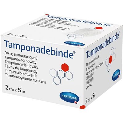 Hartmann Steriler Tampon 5m x 2cm - Verband Hartmann Steriler Tampon 5m x 2cm - Verband