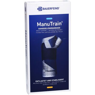 BAUERFEIND Manutrain Handgelenkbandage links Gr.6 natur 1 St Bandage(s) BAUERFEIND Manutrain Handgelenkbandage links Gr.6 natur 1 St Bandage(s)