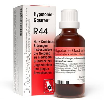 Dr. Reckeweg Hypotonie-Gastreu R44 Mischung 50 ml Dr. Reckeweg Hypotonie-Gastreu R44 Mischung 50 ml