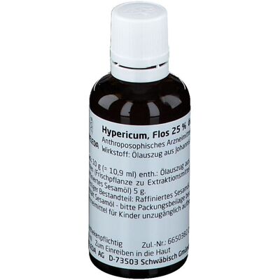 Weleda Hypericum Flos 25% Öl - Rücken & Muskelschmerzen Weleda Hypericum Flos 25% Öl - Rücken & Muskelschmerzen