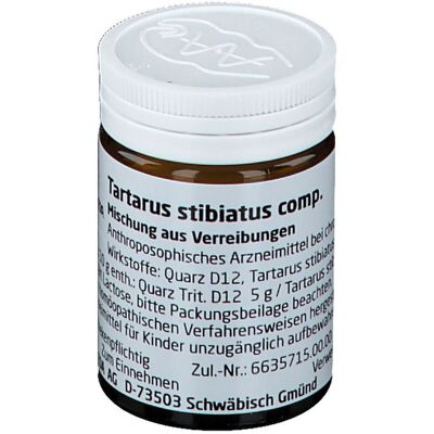 Weleda Tartarus Stibiatus - Homöopathisches Arzneimittel Weleda Tartarus Stibiatus - Homöopathisches Arzneimittel