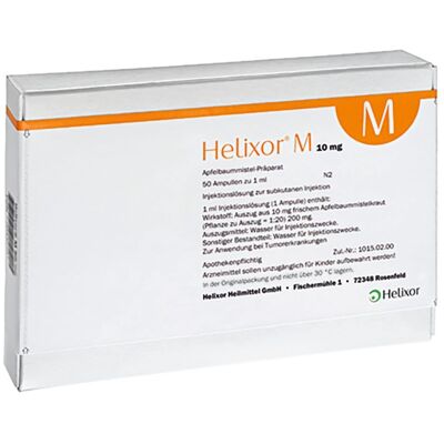 Helixor M Ampullen 10 mg 50 St Helixor M Ampullen 10 mg 50 St