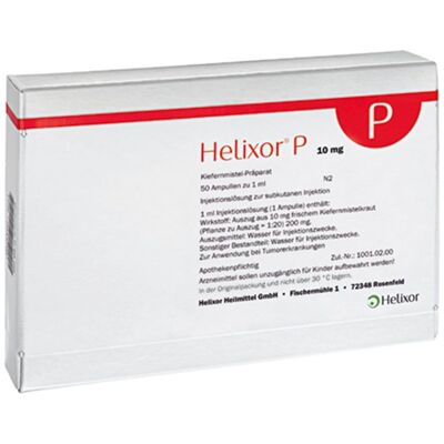 Helixor P Ampullen 10 mg 50 St Helixor P Ampullen 10 mg 50 St